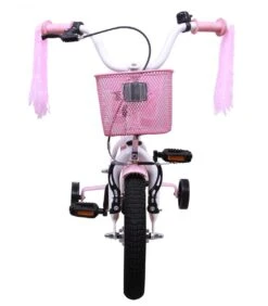 Amigo Magic Meisjesfiets - Kinderfiets 12 Inch - Wit -Optimaal Fietsenreeksen Winkel 1050x1200