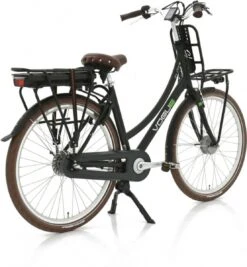 Vogue Elite - Fiets (elektrisch) - Vrouwen - Matzwart - 50 -Optimaal Fietsenreeksen Winkel 1109x1200