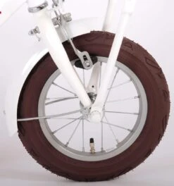 Volare Liberty Kinderfiets - Meisjes - 12 Inch - Wit - 95% Afgemonteerd -Optimaal Fietsenreeksen Winkel 1122x1200