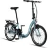 PACTO SEVEN FOLDING BIKE PATROL BLUE 3v VOUWFIETS PLOOIFIETS -Optimaal Fietsenreeksen Winkel 1184x1200