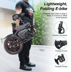 Windgoo B3 Elektrische Fiets Step Met Trapondersteuning - Zwart - 25 Km Per Uur - 350W - Geen Trappers -Optimaal Fietsenreeksen Winkel 1189x1200