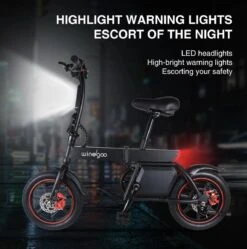 Windgoo B3 Elektrische Fiets Step Met Trapondersteuning - Zwart - 25 Km Per Uur - 350W - Geen Trappers -Optimaal Fietsenreeksen Winkel 1191x1200 3