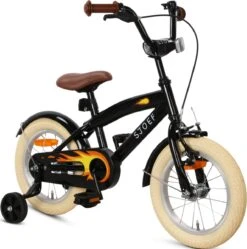 SJOEF Cruise Jongensfiets 14 Inch - Zwart -Optimaal Fietsenreeksen Winkel 1191x1200 4