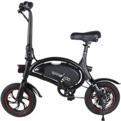 Merkloos Windgoo - B3 Pro V2 - Elektrische Long-Range E-Bike Met Trappers - E-bike - 25Km / H - Zwart -Optimaal Fietsenreeksen Winkel 1198x1200 1