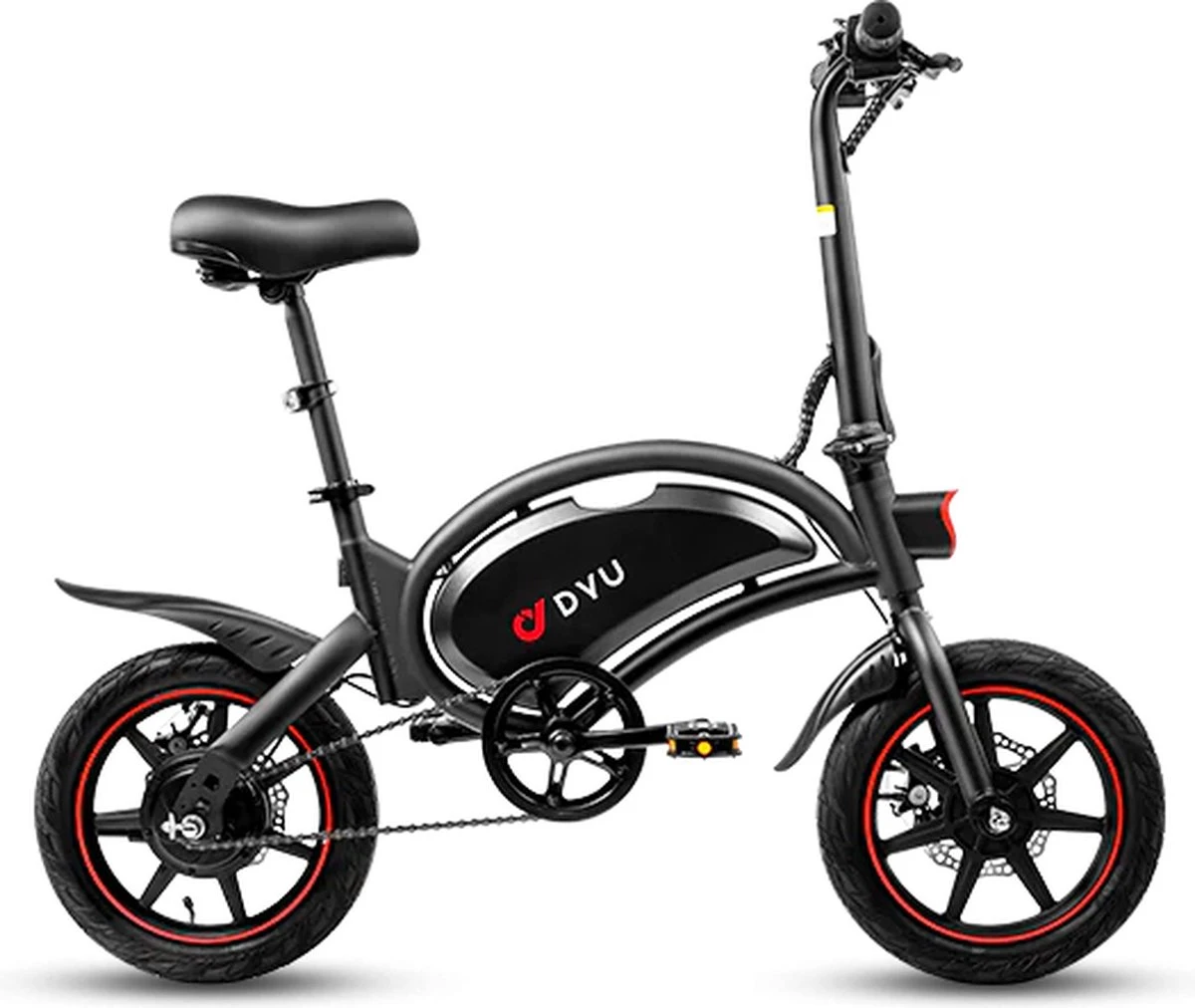 DYU D3F Opvouwbare Elektrische Fiets, Slimme Mountainbike Voor Volwassenen, 240W Aluminiumlegering Fiets Verwijderbare 36V/10Ah Lithium-ion Batterij Met 3 Rijmodi 10 DYU D3F Opvouwbare Elektrische Fiets, Slimme Mountainbike Voor Volwassenen, 240W Aluminiumlegering Fiets Verwijderbare 36V/10Ah Lithium-ion Batterij Met 3 Rijmodi - Afbeelding 8