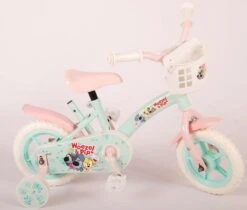 Volare Woezel & Pip Kinderfiets - Meisjes - 10 Inch - Mint Blauw/Roze - Doortrapper -Optimaal Fietsenreeksen Winkel 1200x1020 3