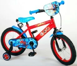 Marvel Spider-Man Kinderfiets - Jongens - 16 Inch - Blauw/Rood -Optimaal Fietsenreeksen Winkel 1200x1026 2