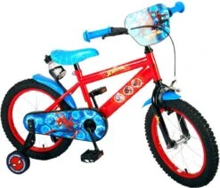 Marvel Spider-Man Kinderfiets - Jongens - 16 Inch - Blauw/Rood -Optimaal Fietsenreeksen Winkel 1200x1028 2