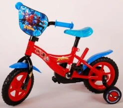 Marvel Spider-Man Kinderfiets - Jongens - 10 Inch - Rood/Blauw - Doortrapper -Optimaal Fietsenreeksen Winkel 1200x1057
