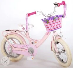 Volare Ashley Kinderfiets - Meisjes - 14 Inch - Roze - 95% Afgemonteerd -Optimaal Fietsenreeksen Winkel 1200x1112