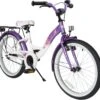 Bikestar 20 Inch Classic Kinderfiets, Lila / Wit -Optimaal Fietsenreeksen Winkel 1200x1124 1