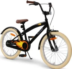 SJOEF Cruise Jongensfiets 20 Inch - Zwart -Optimaal Fietsenreeksen Winkel 1200x1145 1