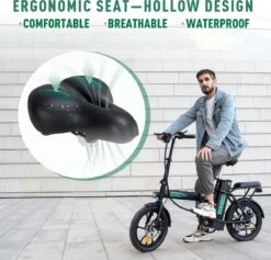 HITWAY Elektrische Fiets Met 36V 7.5Ah Verwijderbare Batterij, Bereik Tot 75 Km Lange Afstand Elektrische Fiets 16 Inch, 250W Achtermotor E-Citybike Holland Bike 12 HITWAY Elektrische Fiets Met 36V 7.5Ah Verwijderbare Batterij, Bereik Tot 75 Km Lange Afstand Elektrische Fiets 16 Inch, 250W Achtermotor E-Citybike Holland Bike -Optimaal Fietsenreeksen Winkel 1200x1153