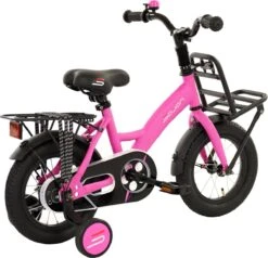 Sajan Kinderfiets - 12 Inch - Mat-Roze - Meisjesfiets -Optimaal Fietsenreeksen Winkel 1200x1156 3