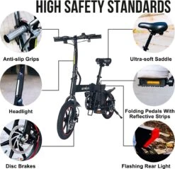 Merkloos Windgoo B20 V3- APP IOS Android - Elektrische Vouwfiets - E Bike - 7.8Ah Batterij - 250W - 14 Inch - 25 KM/H - Zwart -Optimaal Fietsenreeksen Winkel 1200x1160 1