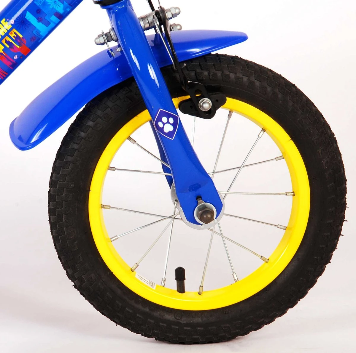 Volare PAW Patrol Kinderfiets - Jongens - 12 Inch - Blauw 14 Volare PAW Patrol Kinderfiets - Jongens - 12 Inch - Blauw - Afbeelding 12