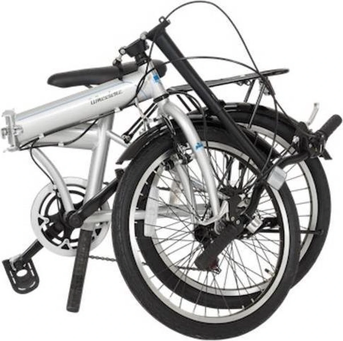 Wheelerz.nl Vouwfiets 20 Inch - 6 Speed Shimano - Zilver 7 Wheelerz.nl Vouwfiets 20 Inch - 6 Speed Shimano - Zilver - Afbeelding 5