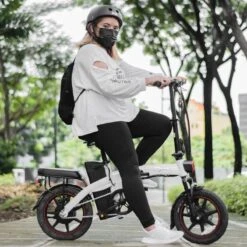 F-Wheel DYU A5 - Elektrische Vouwfiets - E Bike - 14 Inch - 7.5 Ah - 25km/u - Zwart -Optimaal Fietsenreeksen Winkel 1200x1200 41