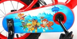 Volare Paw Patrol Kinderfiets - Jongens - 12 Inch - Rood/Blauw -Optimaal Fietsenreeksen Winkel 1200x600