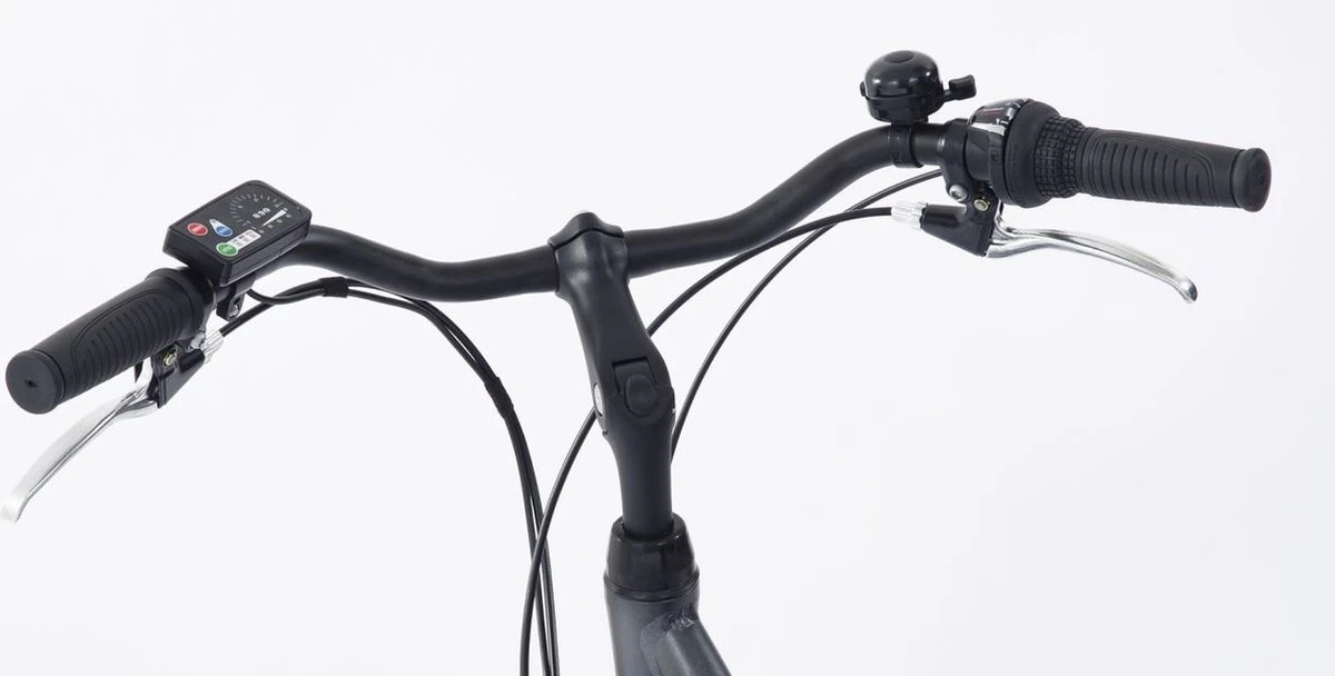 Amigo E-Vibe D1 - Elektrische Stadsfiets Voor Heren - Met 7 Versnellingen - Matgrijs 5 Amigo E-Vibe D1 - Elektrische Stadsfiets Voor Heren - Met 7 Versnellingen - Matgrijs - Afbeelding 3