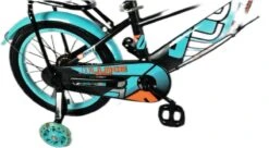 Kinderfiets - 16 Inch Kinderfiets -vanaf 4-7 Jaar Jongens En Meisjes Fietsen - Terugtrap -Rem -Stabilisatoren（2 Zijwieltjes）- Mandje - Achterbank - Groen -Optimaal Fietsenreeksen Winkel 1200x663 1