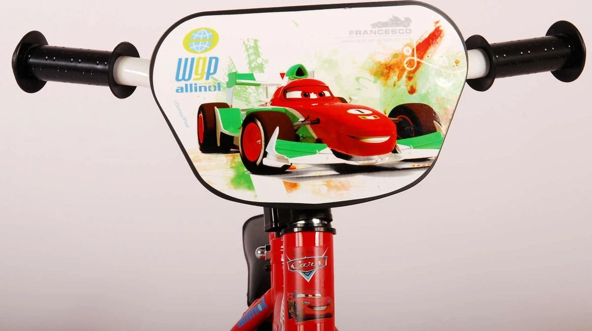 Disney Cars Kinderfiets - Jongens - 10 Inch - Rood - Doortrapper 5 Disney Cars Kinderfiets - Jongens - 10 Inch - Rood - Doortrapper - Afbeelding 3