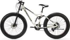 Generation SUPER BIKE Mountainbike 26 Inch - Wit - Brede Banden -Optimaal Fietsenreeksen Winkel 1200x690 1