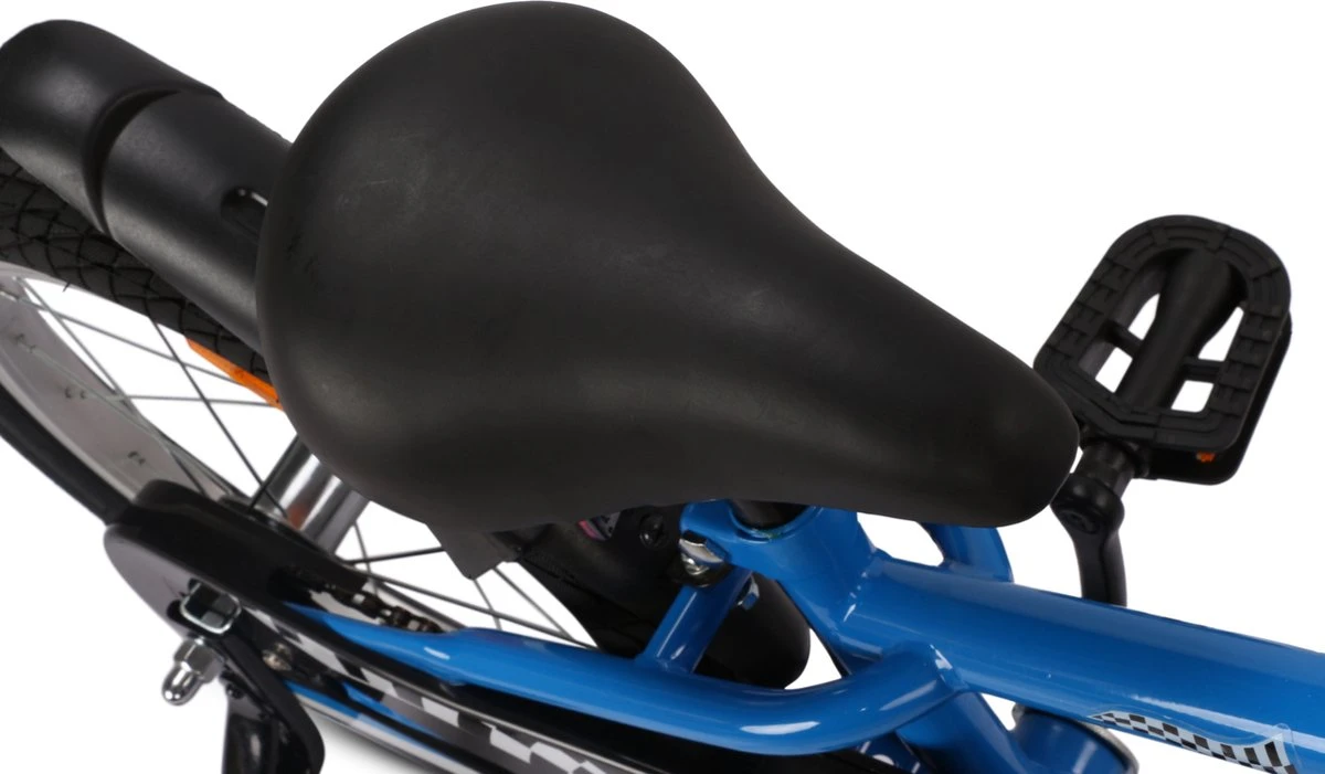 SJOEF Race Jongensfiets 14 Inch - Blauw 7 SJOEF Race Jongensfiets 14 Inch - Blauw - Afbeelding 5