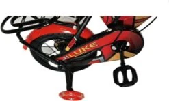 Kinderfiets - 12 Inch Kinderfiets -vanaf 2-4 Jaar Jongens En Meisjes Fietsen - Terugtrap -Rem -Stabilisatoren（2 Zijwieltjes）- Mandje - Achterbank - Rood -Optimaal Fietsenreeksen Winkel 1200x717 3