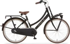 Cortina U4 Mini - Stadsfiets - M24 - Jet Black Matt - Matzwart - R3 -Optimaal Fietsenreeksen Winkel 1200x761 1