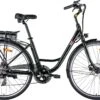 Red6 Elektrische Fiets Brooklyn - E-bike Fiets - 40-65KM | 28 Inch | 250W Motor | Zwart -Optimaal Fietsenreeksen Winkel 1200x770