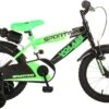 Volare Sportivo Kinderfiets - Jongens - 16 Inch - Neon Groen Zwart - 95% Afgemonteerd -Optimaal Fietsenreeksen Winkel 1200x785