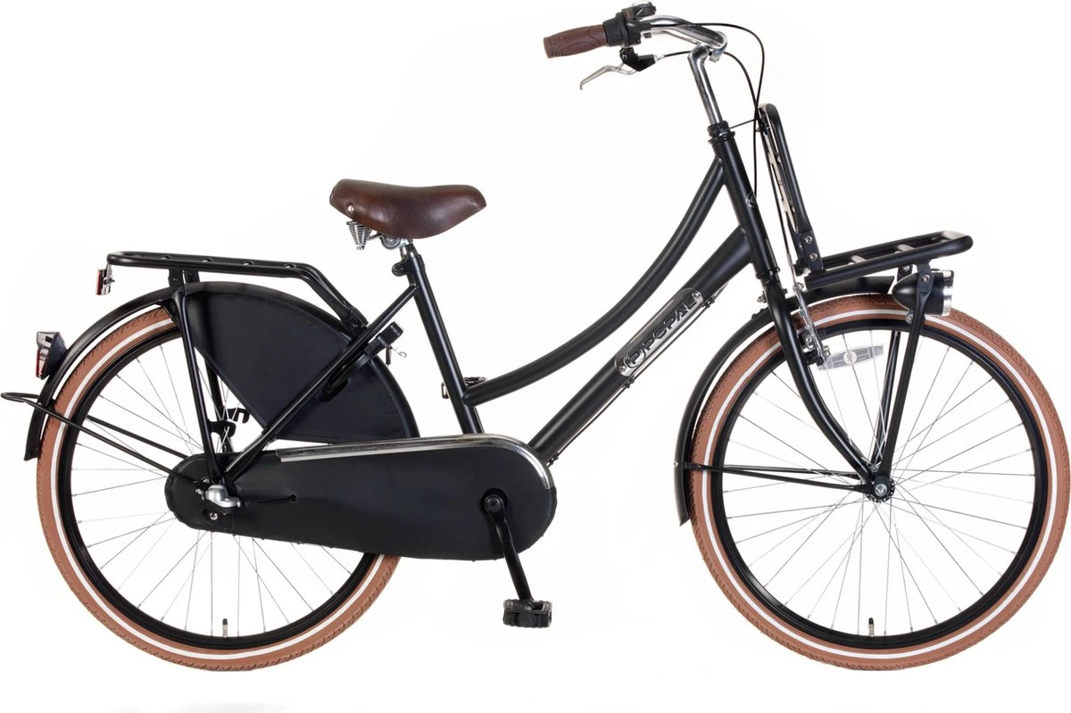 Popal Daily Dutch 24 Inch Basic Plus Mat Zwart - 3 Versnellingen 3 Popal Daily Dutch 24 Inch Basic Plus Mat Zwart - 3 Versnellingen