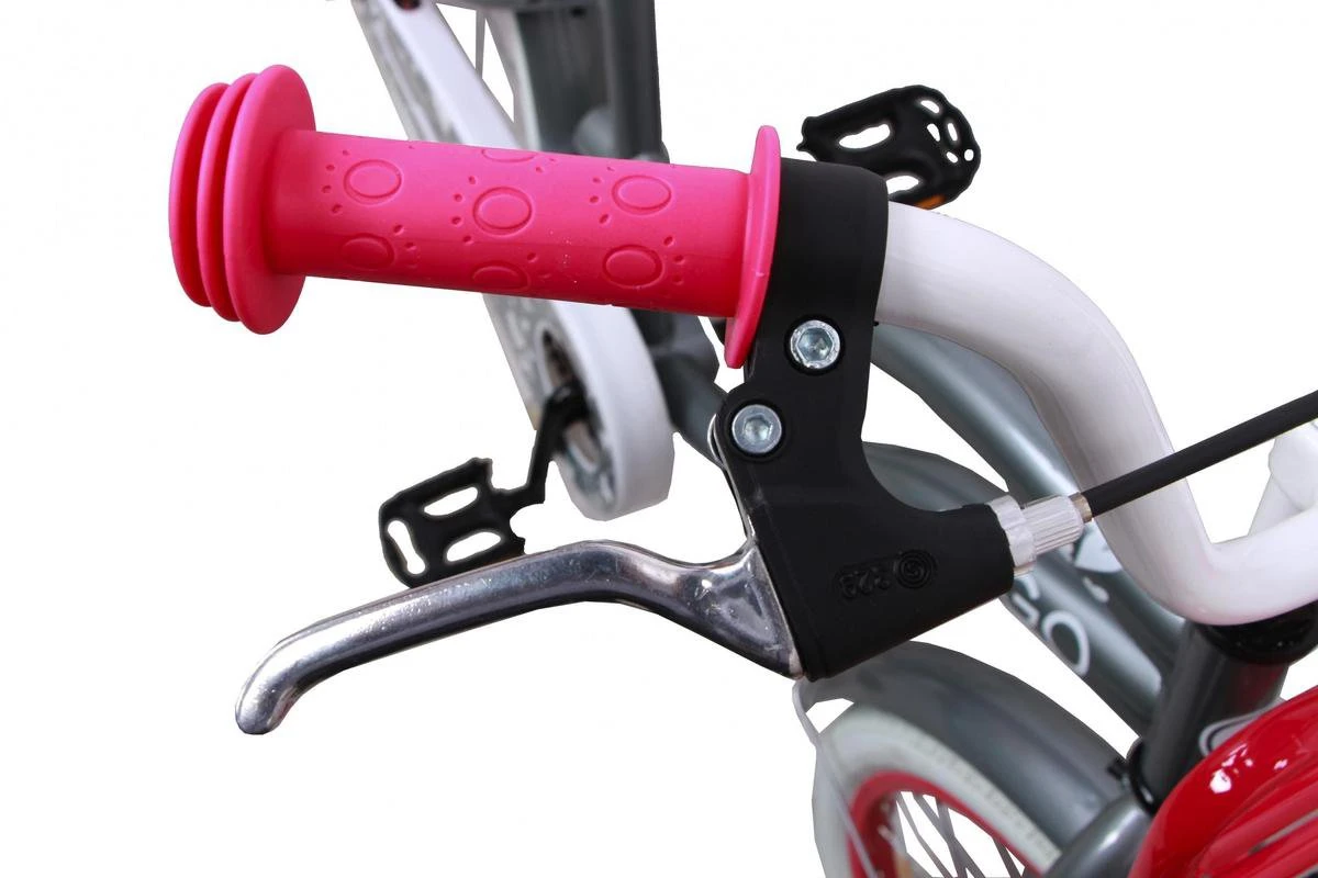 Amigo Lovely - Kinderfiets 20 Inch - Meisjes - Grijs 6 Amigo Lovely - Kinderfiets 20 Inch - Meisjes - Grijs - Afbeelding 4