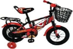 Kinderfiets - 12 Inch Kinderfiets -vanaf 2-4 Jaar Jongens En Meisjes Fietsen - Terugtrap -Rem -Stabilisatoren（2 Zijwieltjes）- Mandje - Achterbank - Rood -Optimaal Fietsenreeksen Winkel 1200x800 63