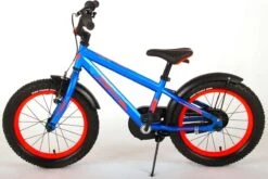 Volare Rocky Kinderfiets - 16 Inch - Blauw - 95% Afgemonteerd -Optimaal Fietsenreeksen Winkel 1200x804
