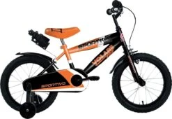 Volare Sportivo Kinderfiets - Jongens - 16 Inch - Neon Oranje Zwart - 95% Afgemonteerd -Optimaal Fietsenreeksen Winkel 1200x824 4