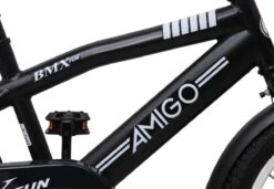 Amigo BMX Fun Jongensfiets - Kinderfiets 16 Inch - Matzwart -Optimaal Fietsenreeksen Winkel 1200x830 1