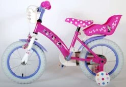 Volare Disney Minnie Cutest Ever! - Kinderfiets - Meisjes - 14 Inch - Roze -Optimaal Fietsenreeksen Winkel 1200x830 2