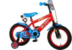 Volare Spider-Man Kinderfiets - Jongens - 12 Inch - Blauw/Rood -Optimaal Fietsenreeksen Winkel 1200x831 1