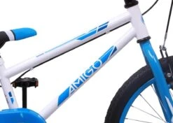 Amigo Cross Jongensfiets - Kinderfiets 20 Inch - Wit/Blauw -Optimaal Fietsenreeksen Winkel 1200x856 3