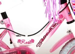 Volare Rose Kinderfiets - Meisjes - 12 Inch - Roze - 2 Handremmen -Optimaal Fietsenreeksen Winkel 1200x867 1