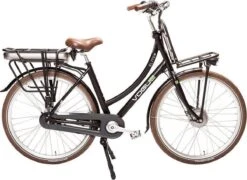 Vogue Elite - Fiets (elektrisch) - Vrouwen - Matzwart - 50 -Optimaal Fietsenreeksen Winkel 1200x875