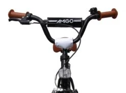 Amigo BMX Fun Jongensfiets - Kinderfiets 16 Inch - Matzwart -Optimaal Fietsenreeksen Winkel 1200x884