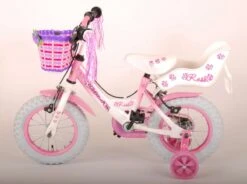 Volare Rose Kinderfiets - Meisjes - 12 Inch - Roze - 2 Handremmen -Optimaal Fietsenreeksen Winkel 1200x893 1