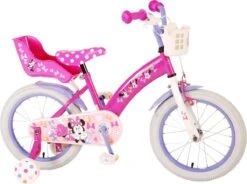 Disney Minnie Cutest Ever! Kinderfiets - Meisjes - 16 Inch - Roze -Optimaal Fietsenreeksen Winkel 1200x894
