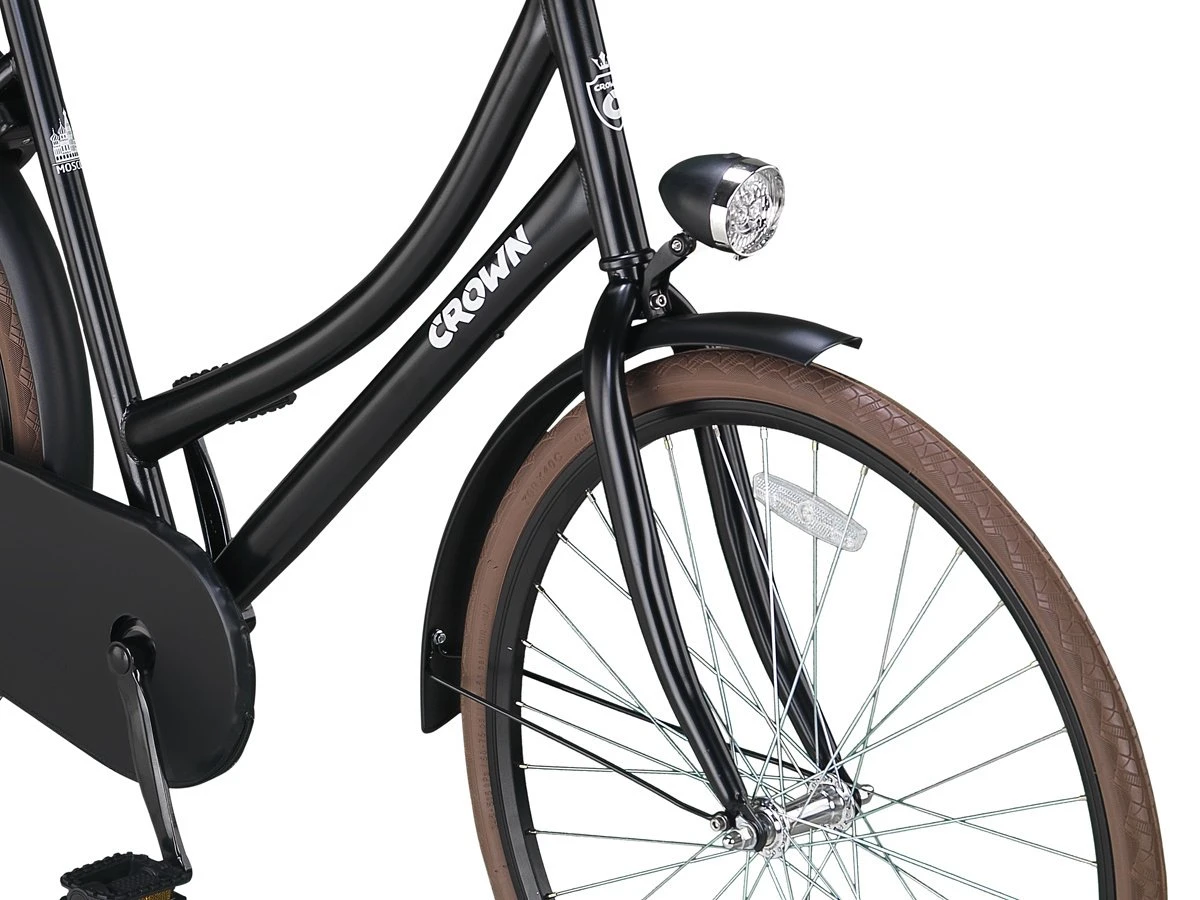 Crown Moscow Omafiets 28 Inch 53cm Grijs 9 Crown Moscow Omafiets 28 Inch 53cm Grijs - Afbeelding 8