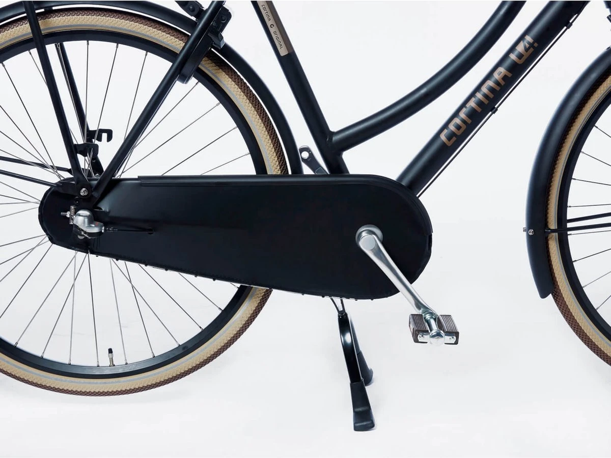 Cortina U4 - Stadsfiets - D50 - Jet Black Matt - R3 12 Cortina U4 - Stadsfiets - D50 - Jet Black Matt - R3 - Afbeelding 11