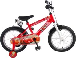 Volare Disney Cars Kinderfiets - Jongens - 16 Inch - Rood -Optimaal Fietsenreeksen Winkel 1200x909