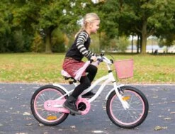Amigo Flower Meisjesfiets - Kinderfiets 18 Inch - Wit -Optimaal Fietsenreeksen Winkel 1200x917 14